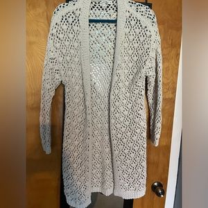 Knitted cream sweater